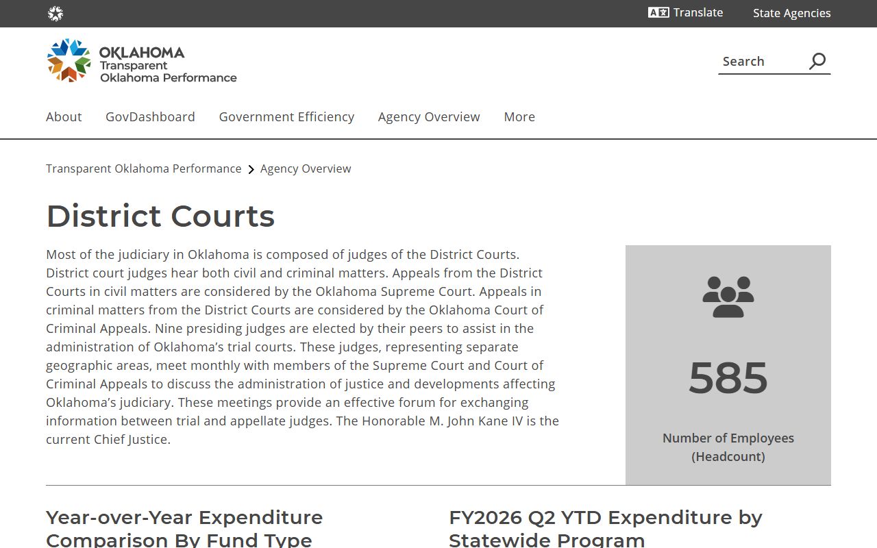 Wagoner County court records and the Oklahoma District Courts structure and appellate paths